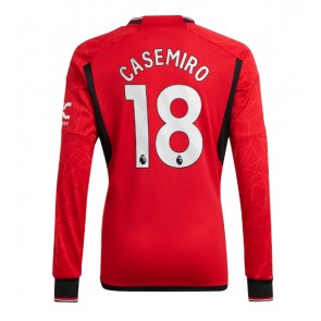 Manchester United Casemiro #18 Domaci Dres 2023-24 Dugim Rukavima
